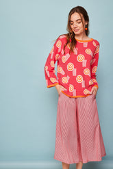 Fuchsia Ocean Sweater